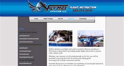 Desktop Screenshot of flymaxaviation.com
